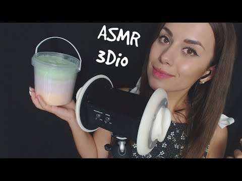 АСМР |  3Dio | Поедание сахарной ваты с ушей | ASMR | Eating cotton candy from your ears