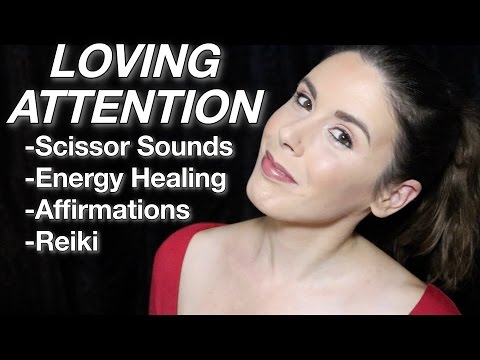 ASMR Loving Personal Attention Role Play: Energy Healing & Affirmations (Binaural; 3Dio)