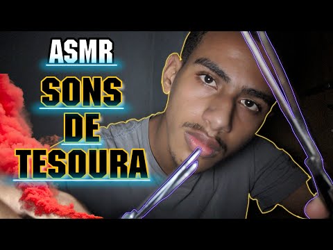 ASMR SONS DE TESOURAS, ARREPIOS INTENSOS !!