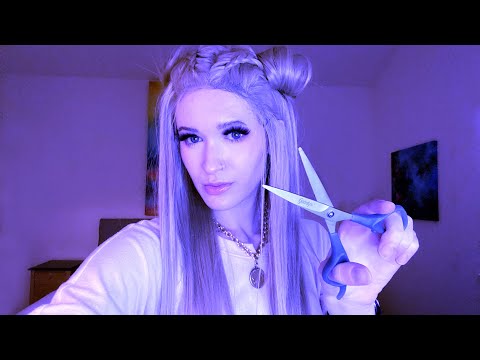 ASMR Barber Shop Haircut & Wet Gel Sounds 💈Time for your mohawk! [Roleplay]