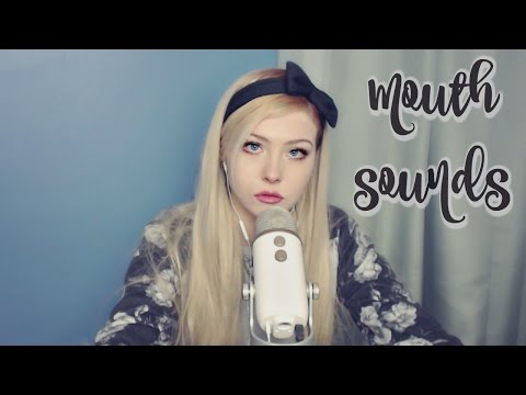 ASMR MOUTH SOUNDS (gum chewing, water sounds)