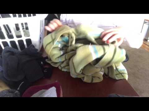 ASMR Folding Laundry