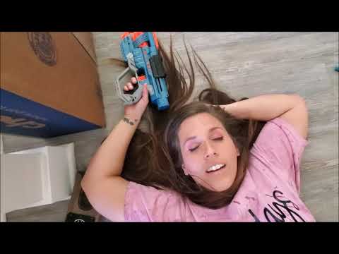 Nerf Gun Sister Fight ASMR