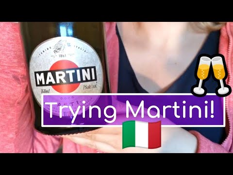 ASMR: Trying Martini! 🥂🍷 + Learn Italian with me! 🍷😄 *Whispered with Bubbles!*