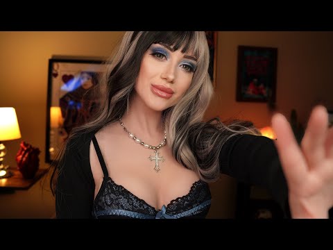 ASMR Goth Girlfriend Experiments On You