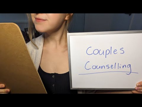 ASMR Roleplay- Couples Counselling Session (Lots of writing triggers)