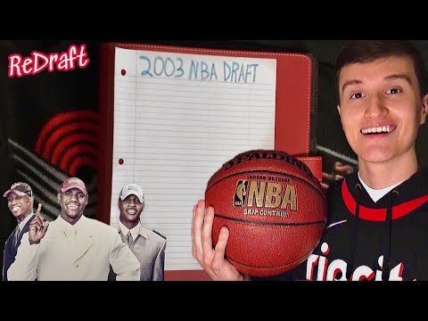 Redrafting The 2003 NBA Draft 🏀( ASMR )