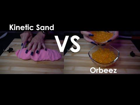 ASMR - Relaxing Tingles | Orbeez and Kinetic Sand (Soft Spoken)