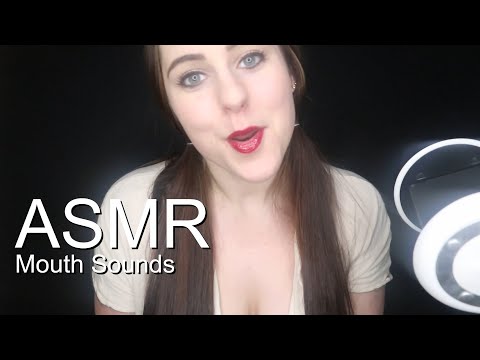 ASMR Fast Mouth sounds, nibbles, kisses, mouth clicks, pops and tongue flutters