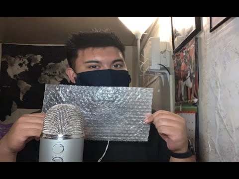 ASMR Bubble Wrap For Tingles Crinkle & Popping Sounds (No Talking)
