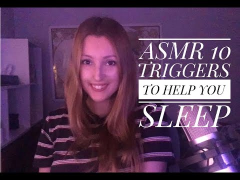 ASMR 10 TRIGGERS FOR HELP YOU SLEEP (No talking) | DEAR ASMR