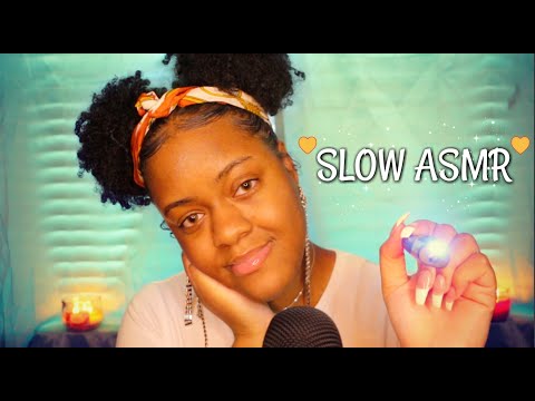 Slow and Calm ASMR Triggers for You ✨💛🌙 (40 Minutes)~