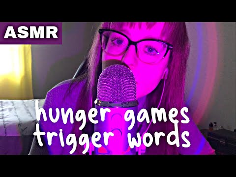 ASMR | Hunger Games Trigger Words 🏹 (clicky whispers, mouth sounds)