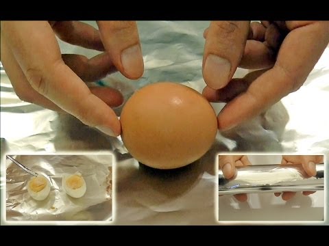 ASMR - peeling egg trigger tingle, foil, salt, spoon - 3D binaural sound - obieranie jajka [PL]