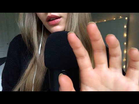 ASMR relaxing hand movements with some rambling!