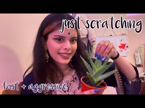 ASMR - fast scratching w// nails