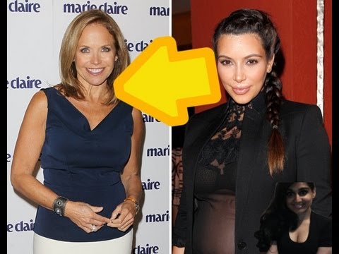 Kim Kardashian slams Katie Couric over baby gift " I Hate Fake Media Freinds" ! - Review