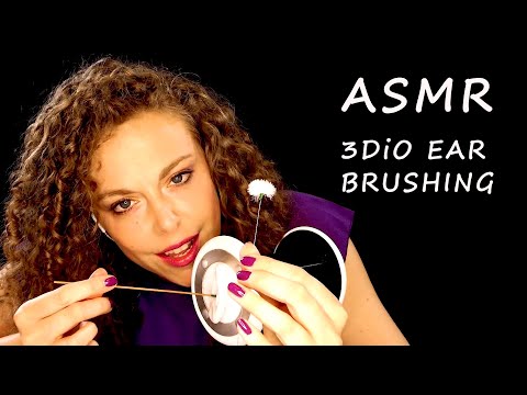 ASMR ❤ 3Dio Ultra Relaxing Ear Sensory Brushing, Tingle Overload w/ Corrina Rachel