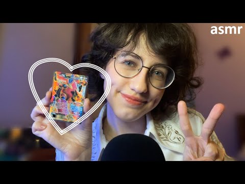 ASMR 20+ MINUTES of Pokemon Card Rambling!! - My Old Cards! :0 Soft Spoken, Personal Attention