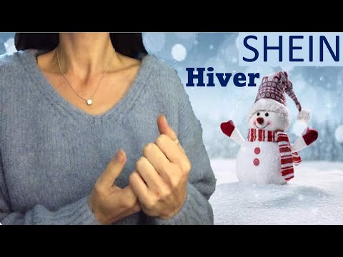 ASMR * Unboxing SHEIN  d'hiver