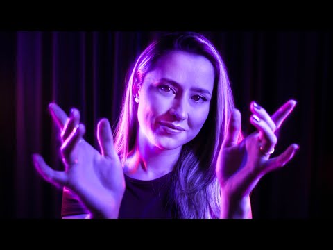 ASMR HAND SOUNDS AND HAND MOVEMENTS WITH WHISPERING AND SOFT SPOKEN + EXTRA TRIGGERS
