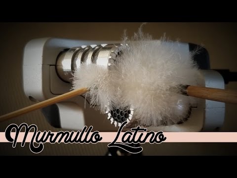 ASMR ESPAÑOL Sonidos Cosquilludos en tus Oidos con Plumas y Palito de Bamboo