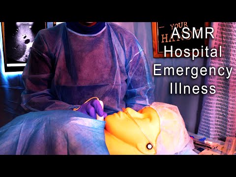 ASMR Hospital Emergency Illness | Central Line Placement Medical Role Play