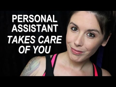 👂ASMR Ear Cleaning, Massage & Pampering Personal Attention💖 Personal Assistant Role Play (3Dio)