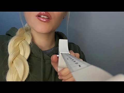 ASMR - Measuring You Roleplay - Relaxing Measuring Clinic - Part 2  📏💆