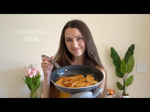 Cooking Lemon Butter Chicken | ASMR Cooking Series