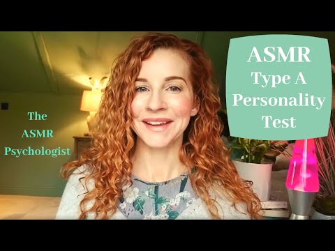 ASMR Psychologist Roleplay: Type A Personality Test (Soft Spoken)