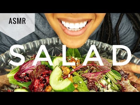 ASMR Salad | SOFT CRUNCHY EATING SOUNDS | No Talking