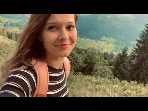 Nature Walk in Mountains Alps (ASMR)