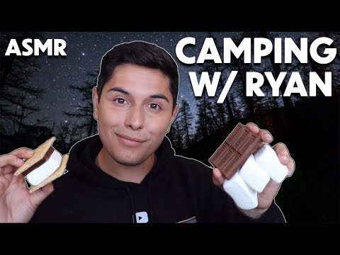 ASMR | Camping with Ryan RP! (Making S'mores!)