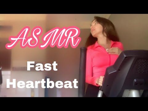 ASMR | Fast Heartbeat and Breathing During Workout