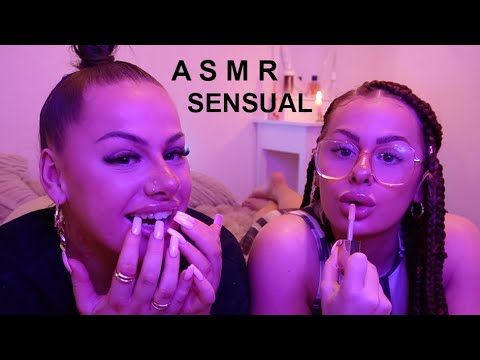 PROFOND ASMR I ON T'ENDORT AVEC NOS DENTS (MOUTH SOUNDS, LIPS, EAT, INAUDIBLE, RELAXANT, FRISSONS)