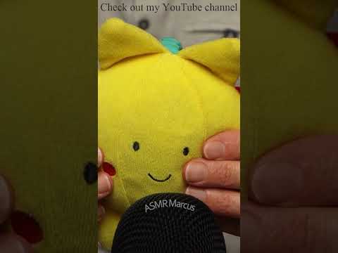 ASMR Crinkles and tingles from this soft toy #short