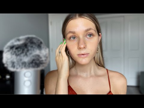 [ASMR] Delicate + Relaxing Triggers For Sleep (Face Touching, Close Whispering)