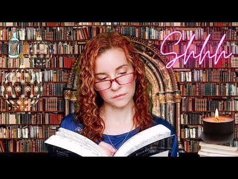 ASMR Cosy Library Ambience