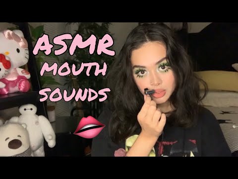 ASMR mouths sounds with my new mic 👄😴