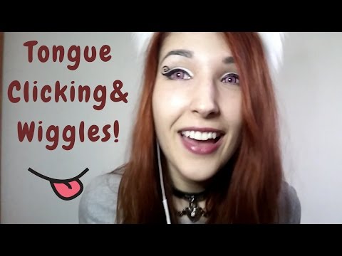ASMR - MOUTH SOUNDS ~ Tongue Clicking & Tongue Wiggles for Tingles! ~
