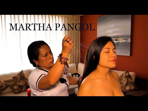 ASMR Body Massage & Realistic Hair Brushing. Head, Feet Massage. Martha