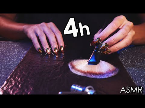 [ASMR] 100% Guaranteed Sleep for 4 Hours 😴 Unique Relaxing Trigger - 4k (No Talking)