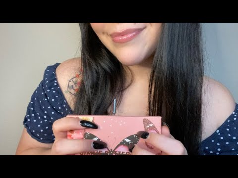 ASMR Gum Chewing & Tapping (Mouth Sounds)