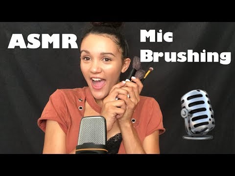 ASMR|| Mic Brushing!!!!