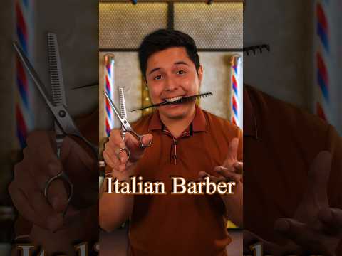 Italian Barbershop 💈 | #asmr #shorts