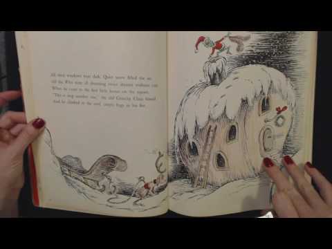 ASMR Whisper ~ Reading Dr. Seuss ~ "How the Grinch Stole Christmas" ~ Southern Accent