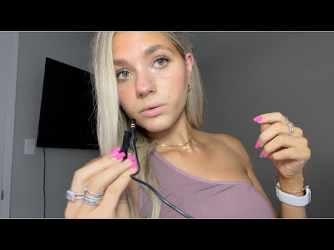 ASMR| Tracing My Face and Jewelry (Personal Attention)💎