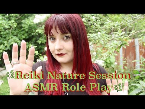 🌿Reiki Nature Session🍃Whisper With Butterfly Fingers🌿ASMR Role Play🌿