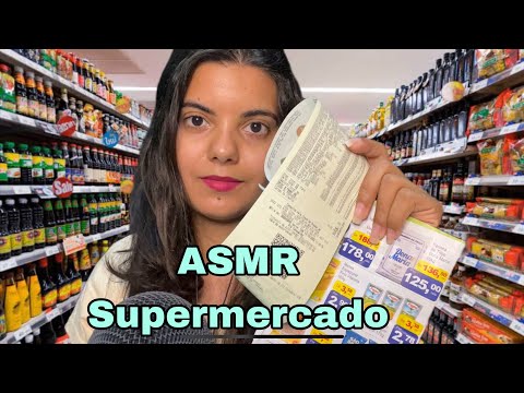 ASMR| Caixa de SUPERMERCADO